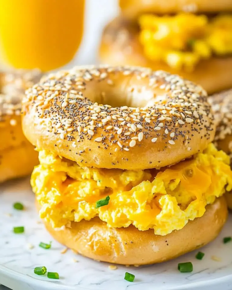 Best Bagel Breakfast Sliders Recipe