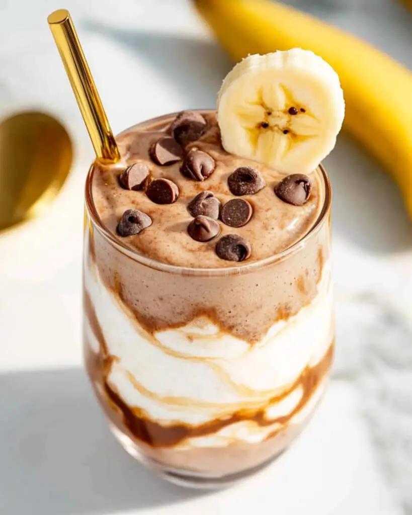 Chocolate Banana Breakfast Smoothie Recipe