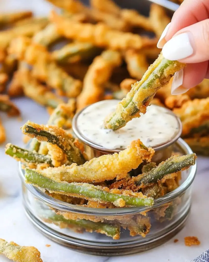 Crispy Fried Green Beans Recipe