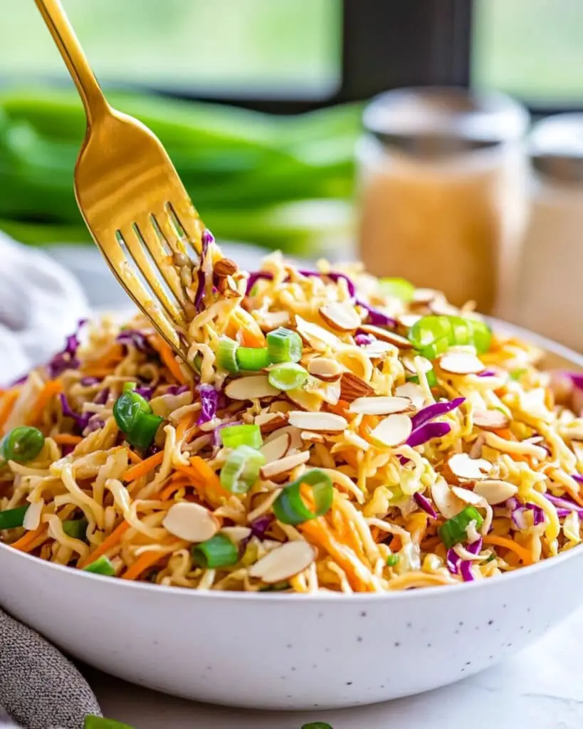 Easy Crunchy Asian Slaw Recipe