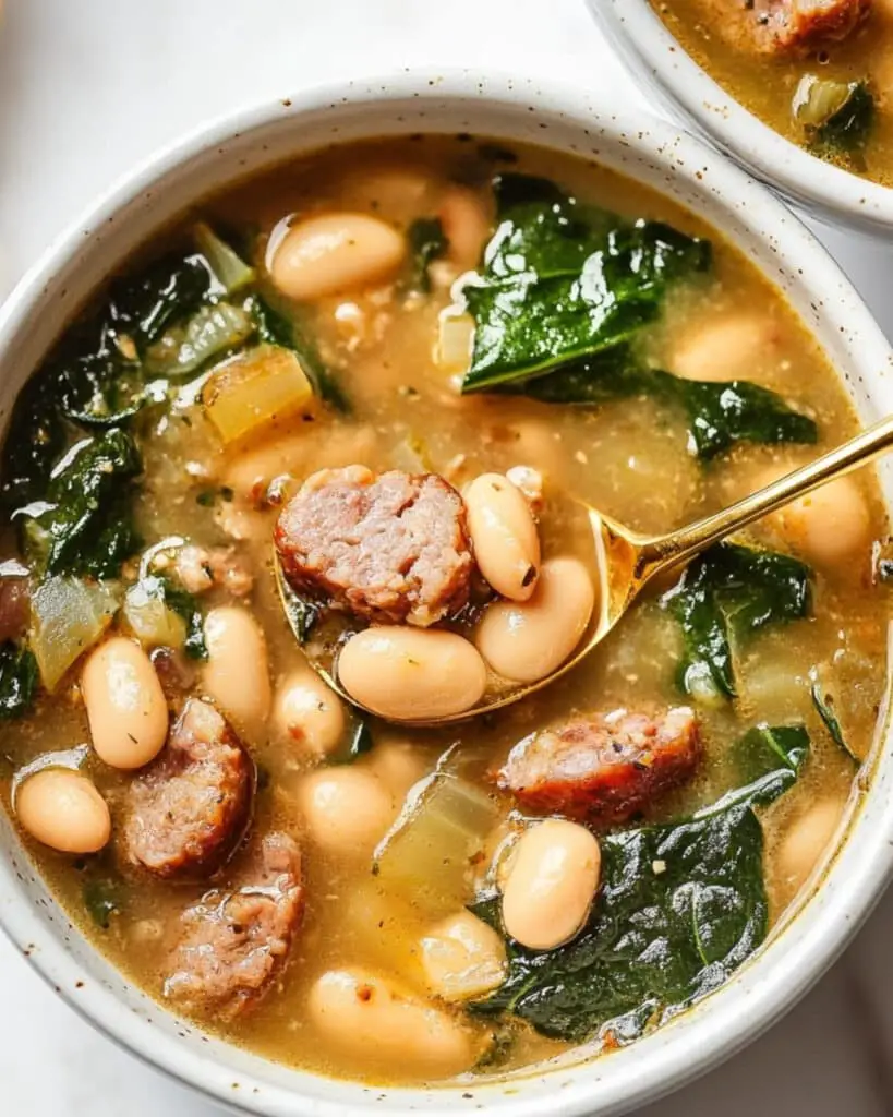Easy Sausage and White Bean Soup Recipe