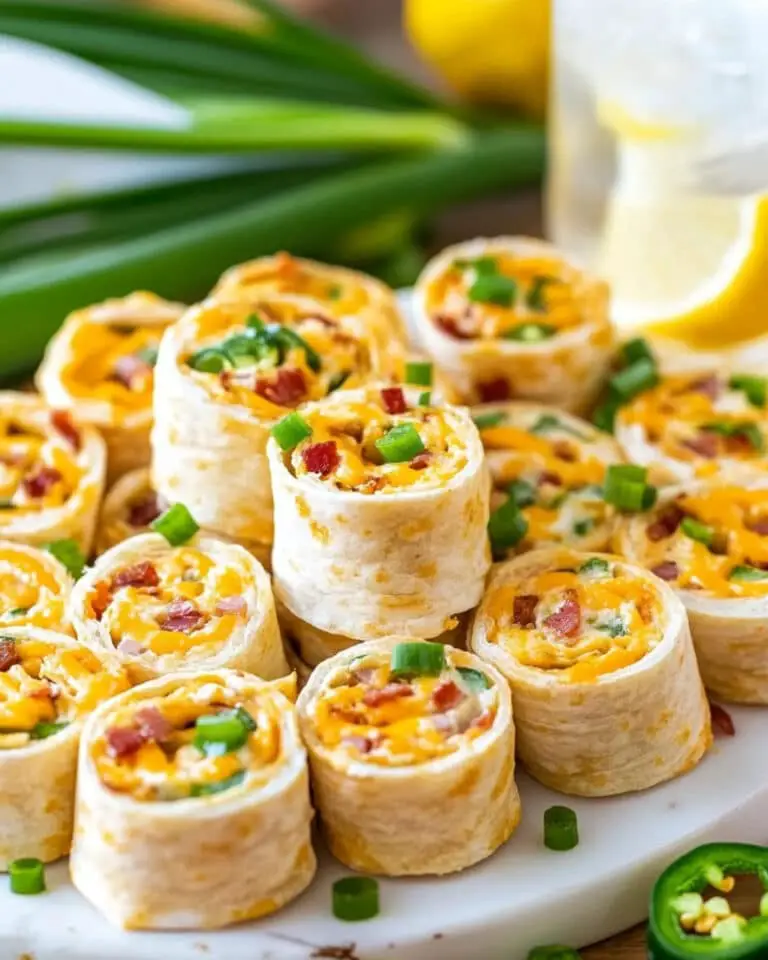 Jalapeno Popper Cream Cheese Pinwheels Recipe