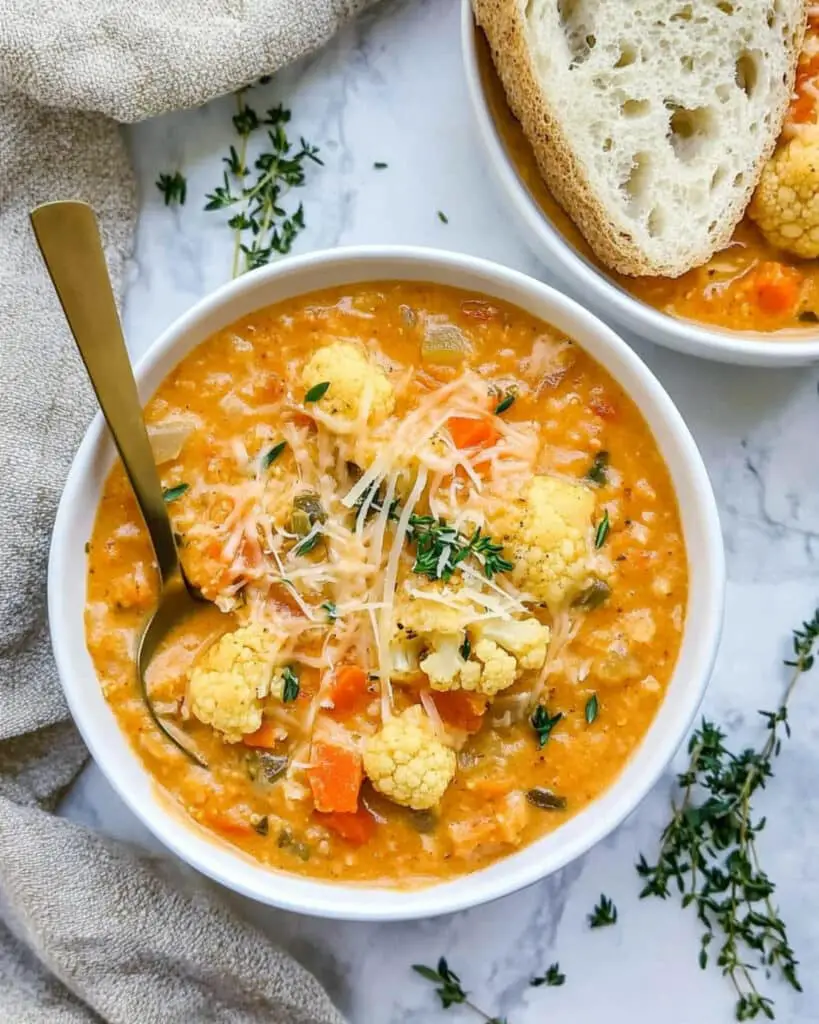 Roasted Cauliflower Chowder Recipe