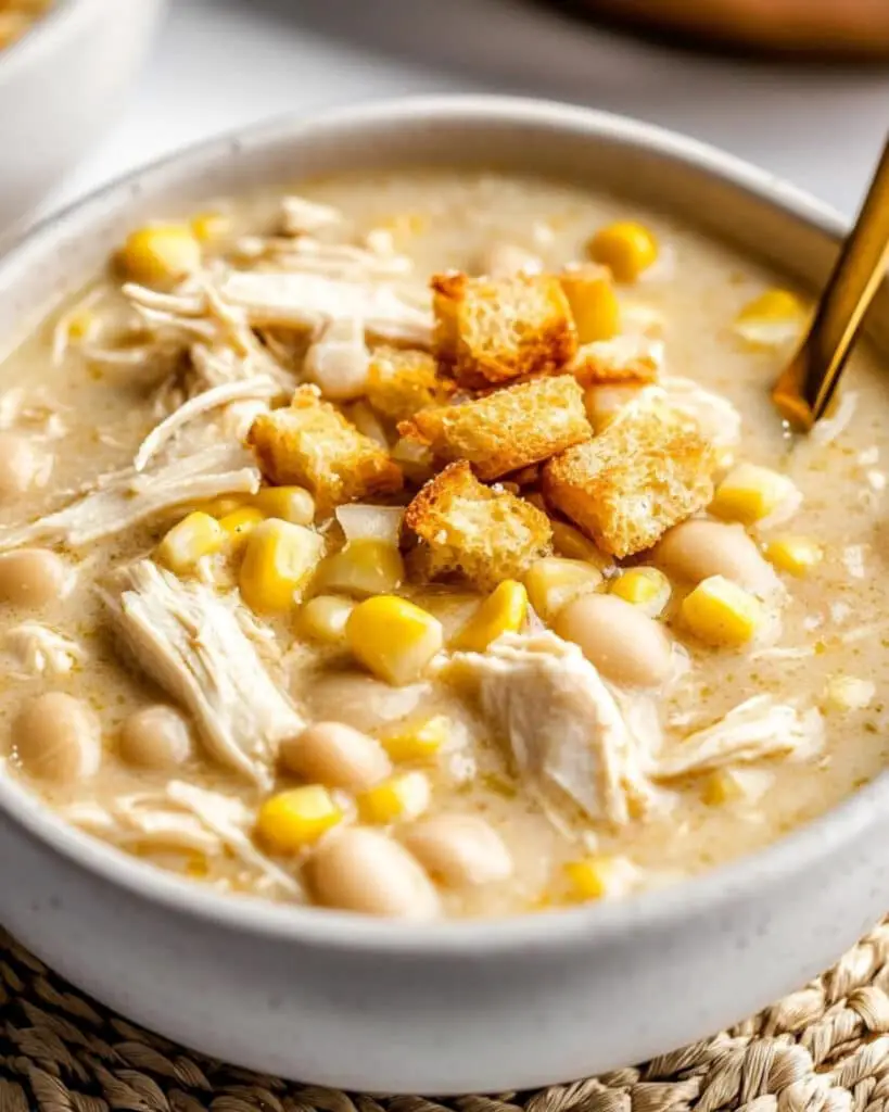 Slow Cooker White Chicken Chili Recipe