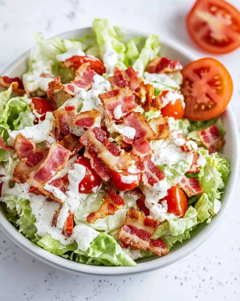 5 Ingredient BLT Salad (Breadless!) Recipe