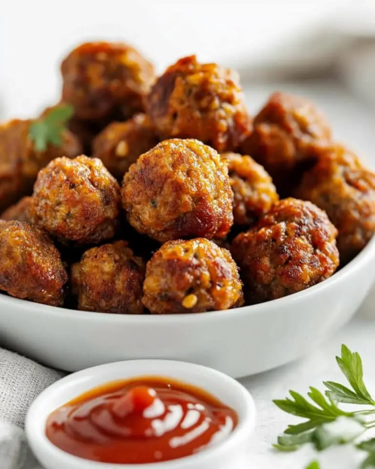 Air Fryer Sausage Balls Recipe