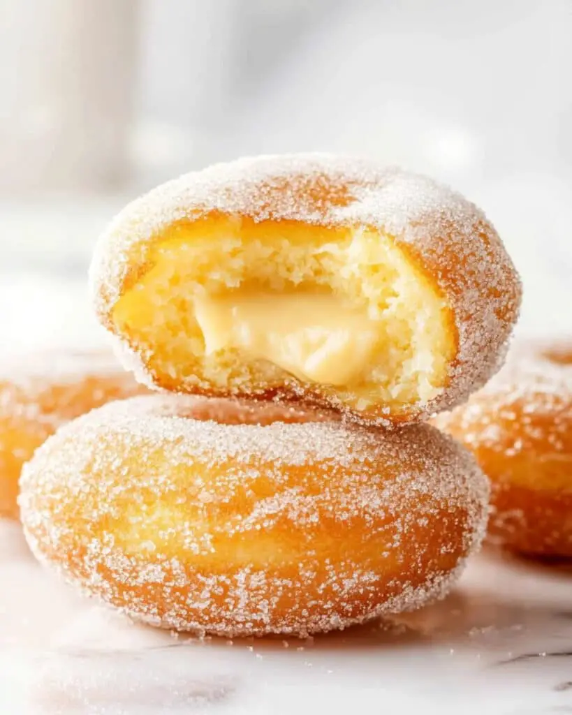 Brioche Donuts with Vanilla Filling Recipe