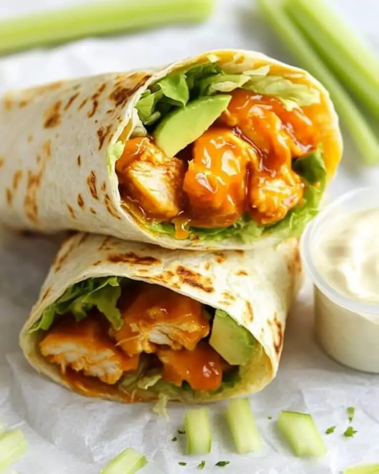 Buffalo Chicken Wrap Recipe