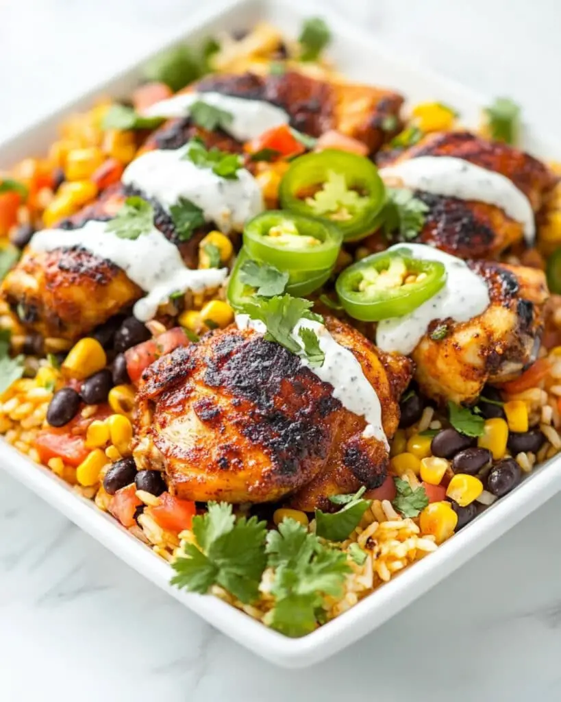 Cilantro Lime Chicken and Rice Recipe