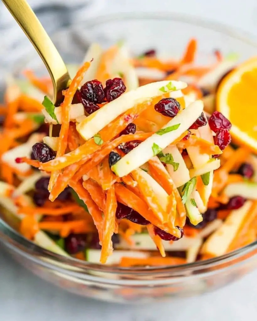 Crunchy Carrot Apple Salad Recipe