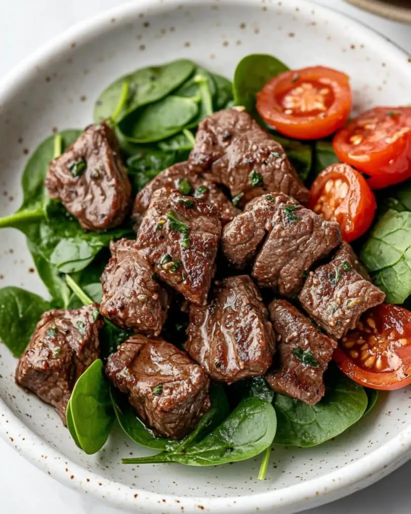 Easy Air Fryer Steak Bites Recipe