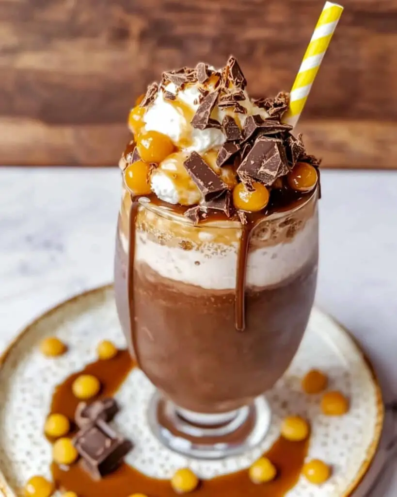 Frozen Caramel Hot Chocolate Recipe