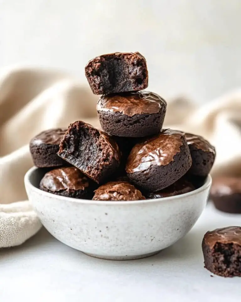 Fudgy Brownie Bites Recipe