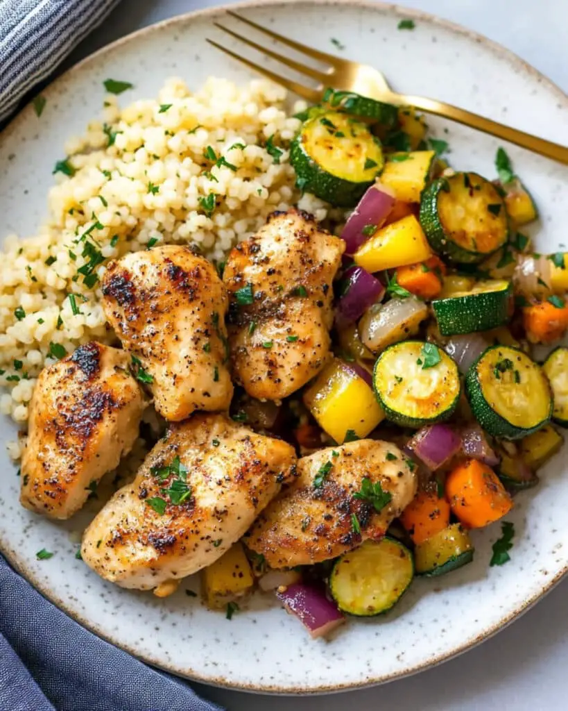 Garlic Butter Chicken Bites Recipe