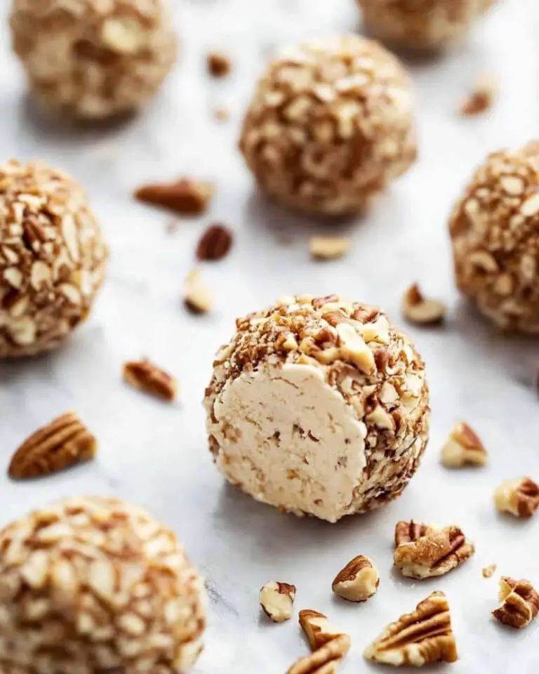 Honey Pecan Cheese Ball Truffles Recipe