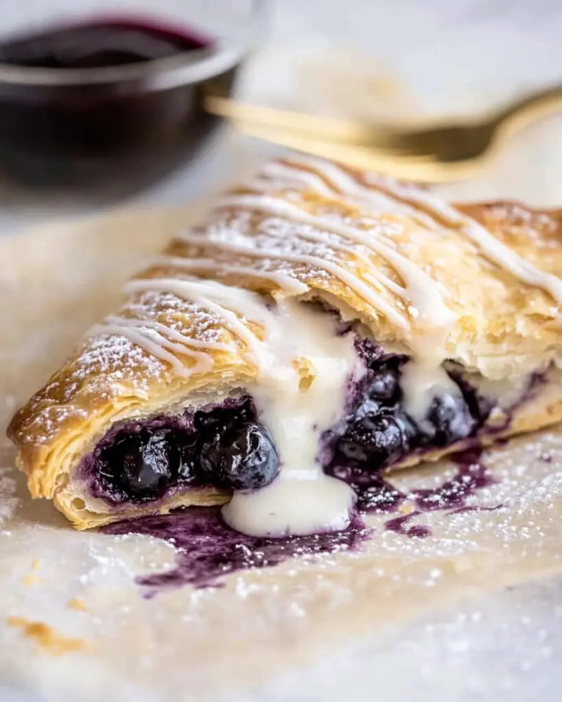 Lemon Blueberry Cheese Danish Recipe
