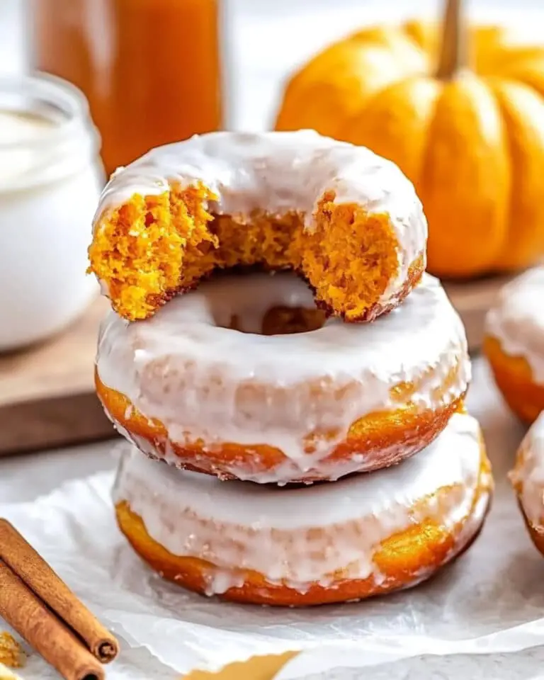 Maple Glazed Pumpkin Donuts Recipe