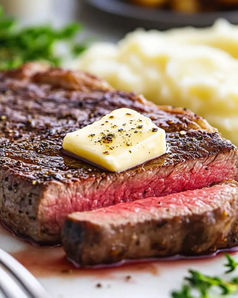 Marinated Air Fryer Ribeye Steak Recipe