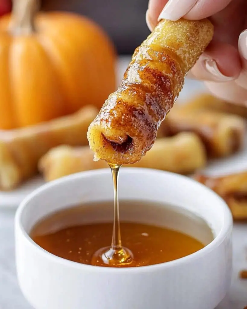 Pumpkin French Toast Roll-Ups Recipe