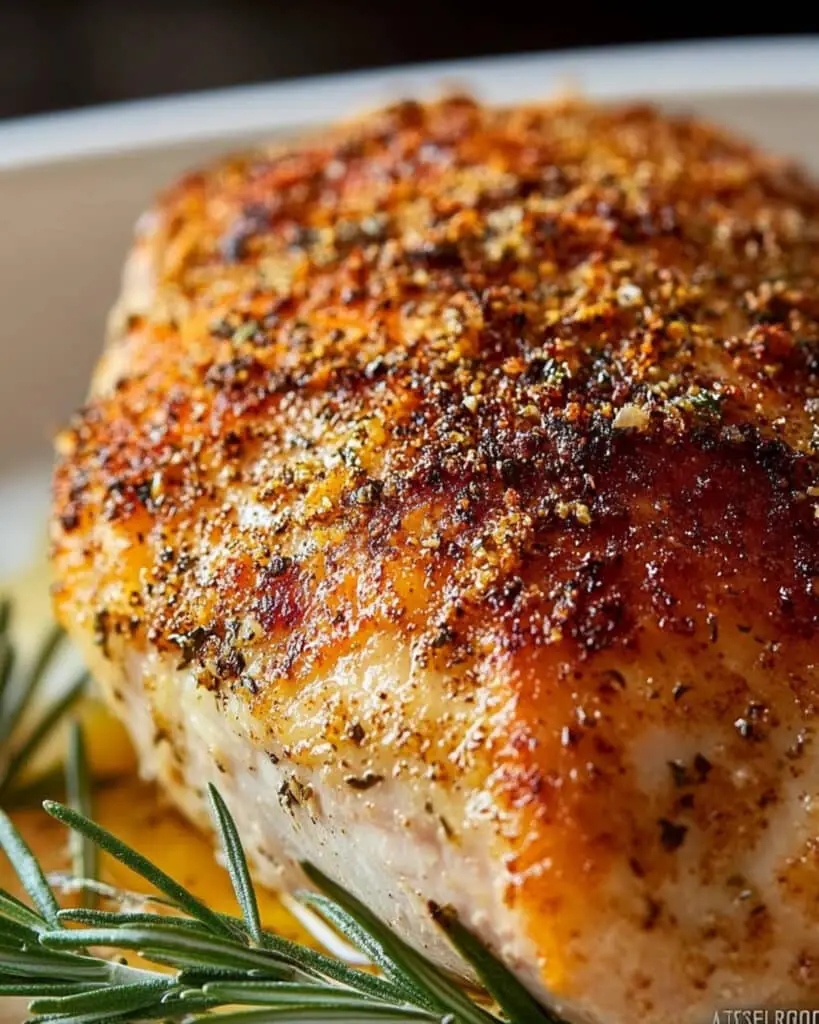 Simple Oven Roasted Turkey Breast Recipe