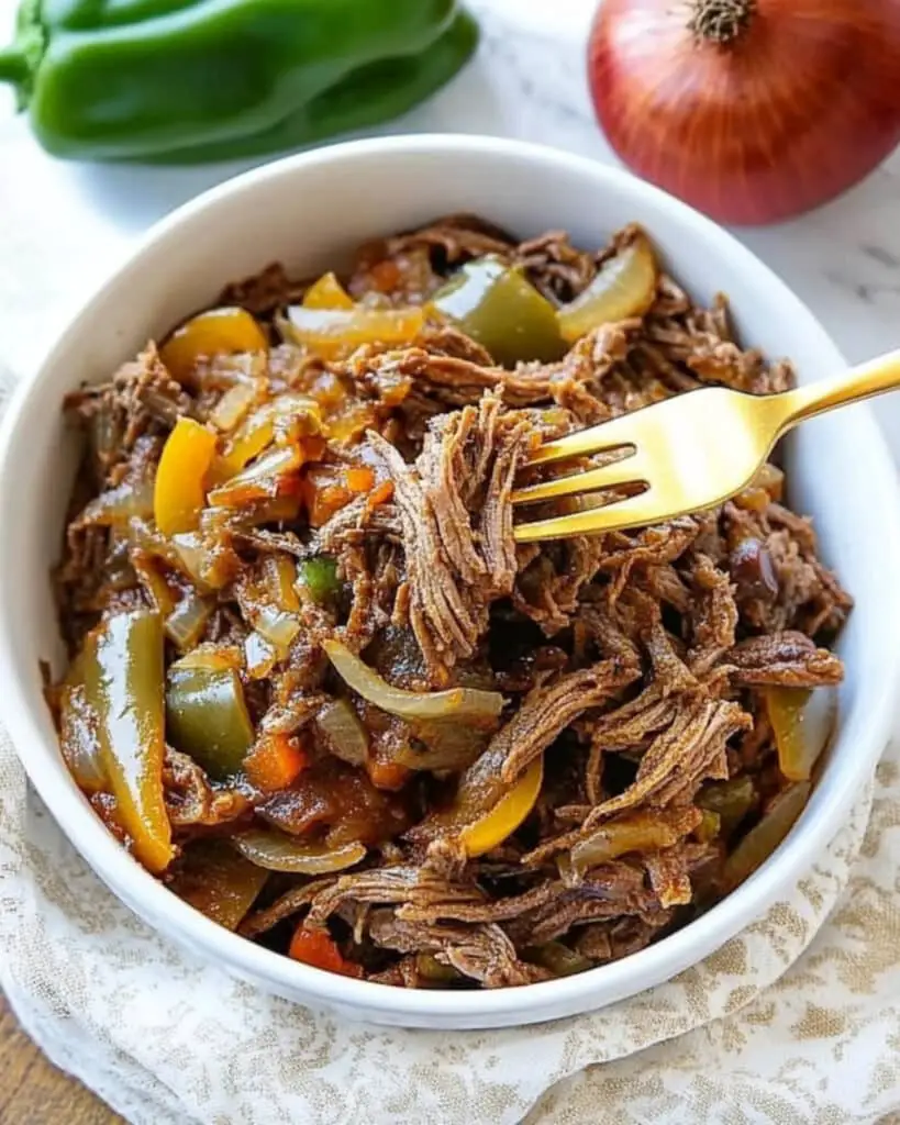 Slow Cooker Green Chile Beef Recipe