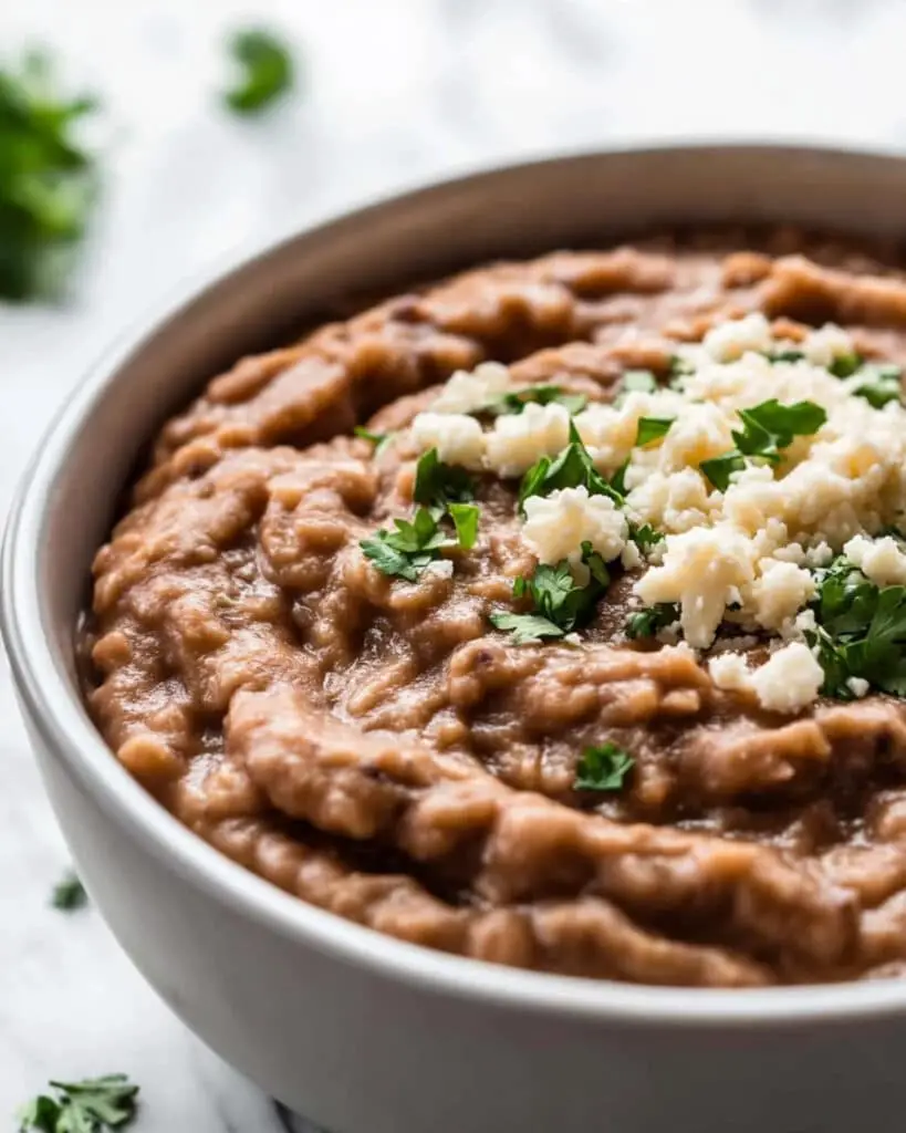 Slow Cooker Refried Beans Recipe