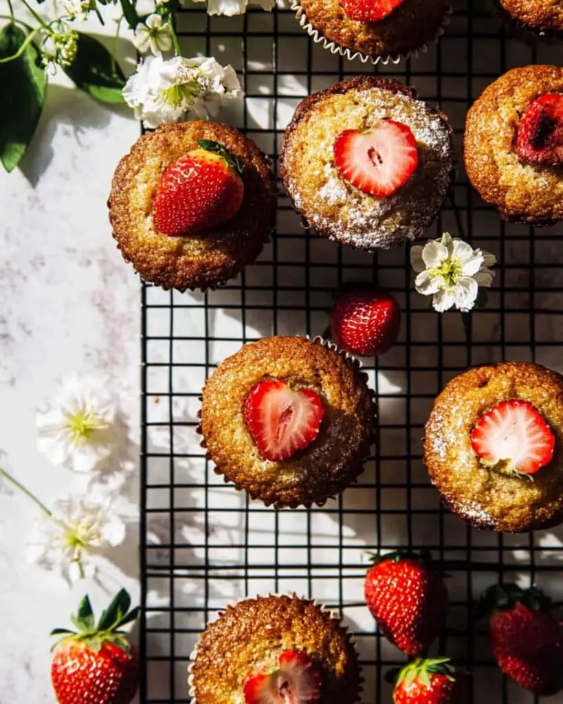 Strawberry Caramel Muffins Recipe