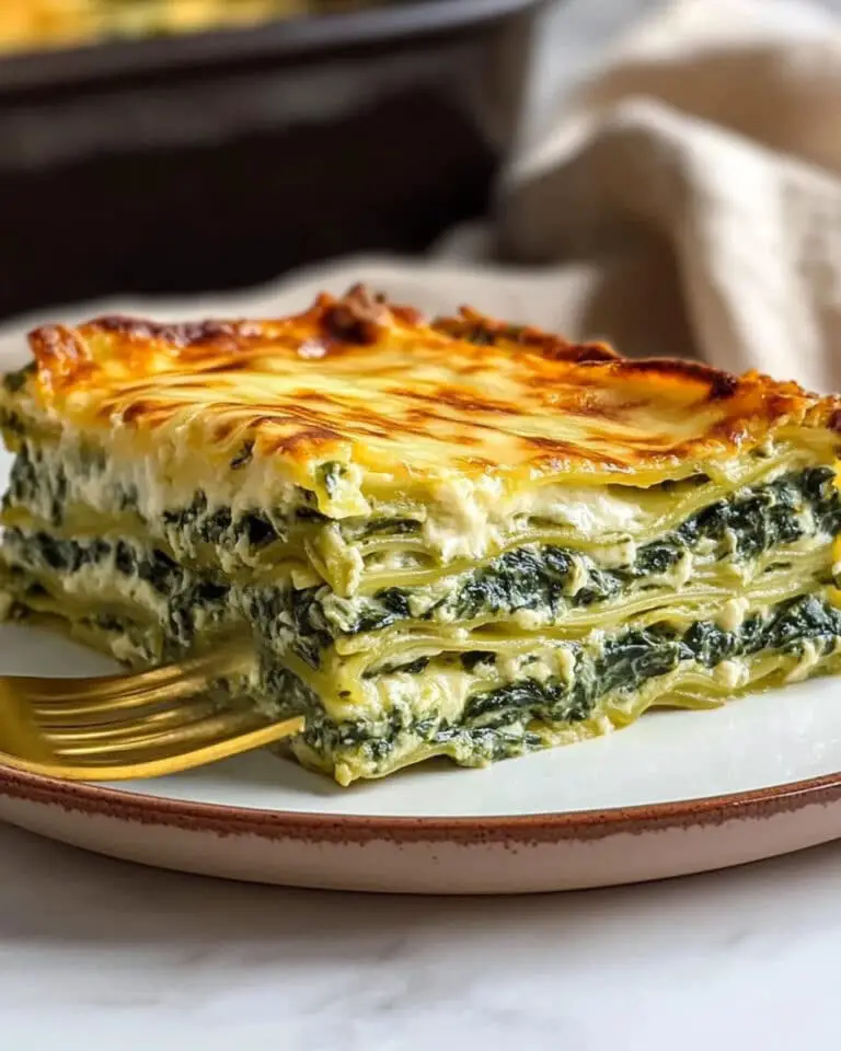The Best Spinach Lasagna Recipe