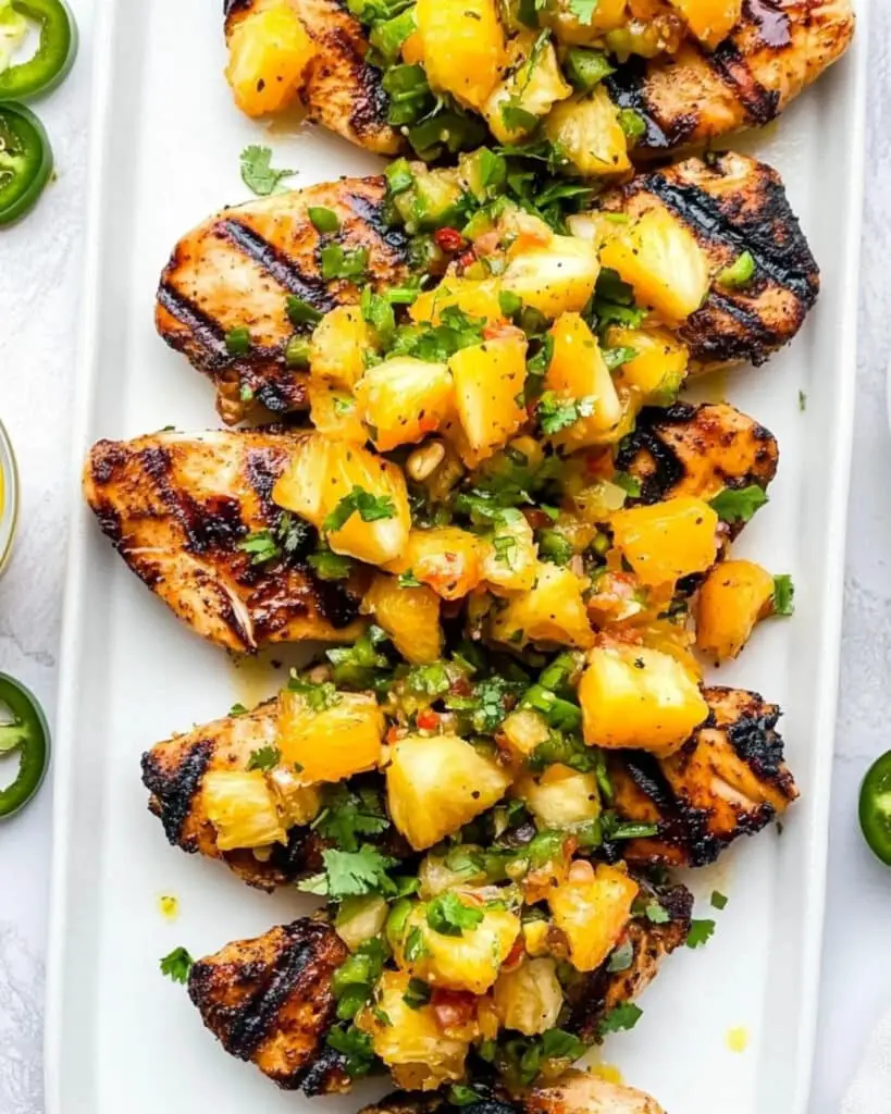 Tropical Salsa Grilled Chicken Recipe