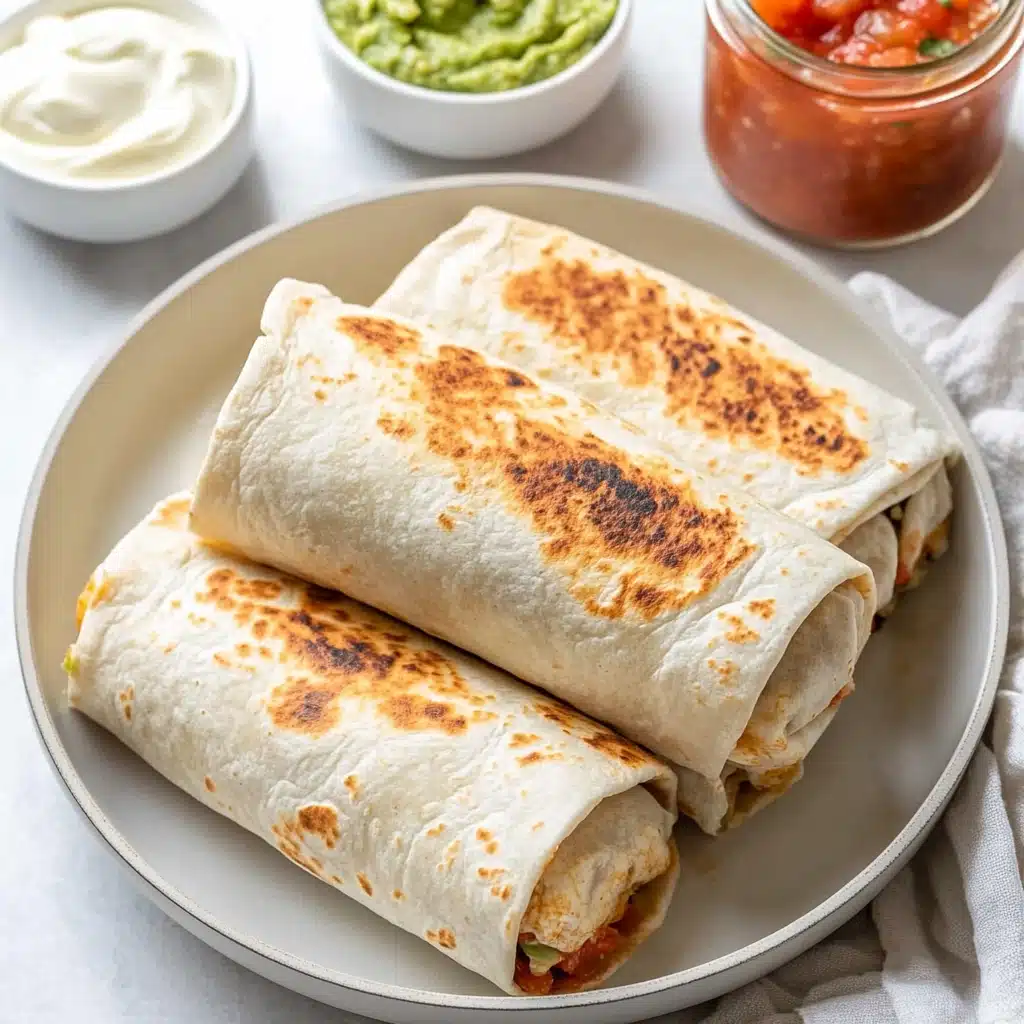 High Protein Breakfast Burrito Recipe - Recipe Image