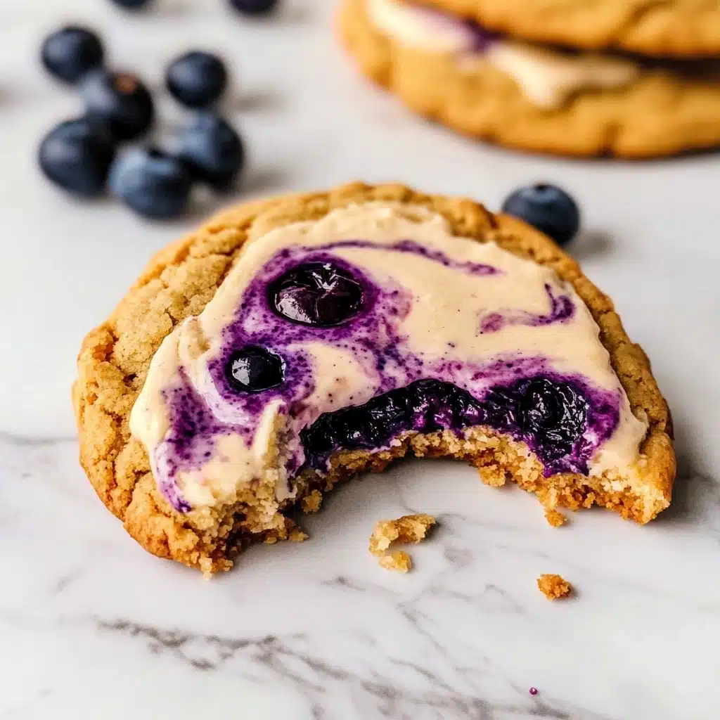 Blueberry Cheesecake Cookie Bars Recipe - Recipe Image