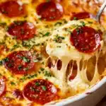 Pepperoni Pizza Dip Recipe