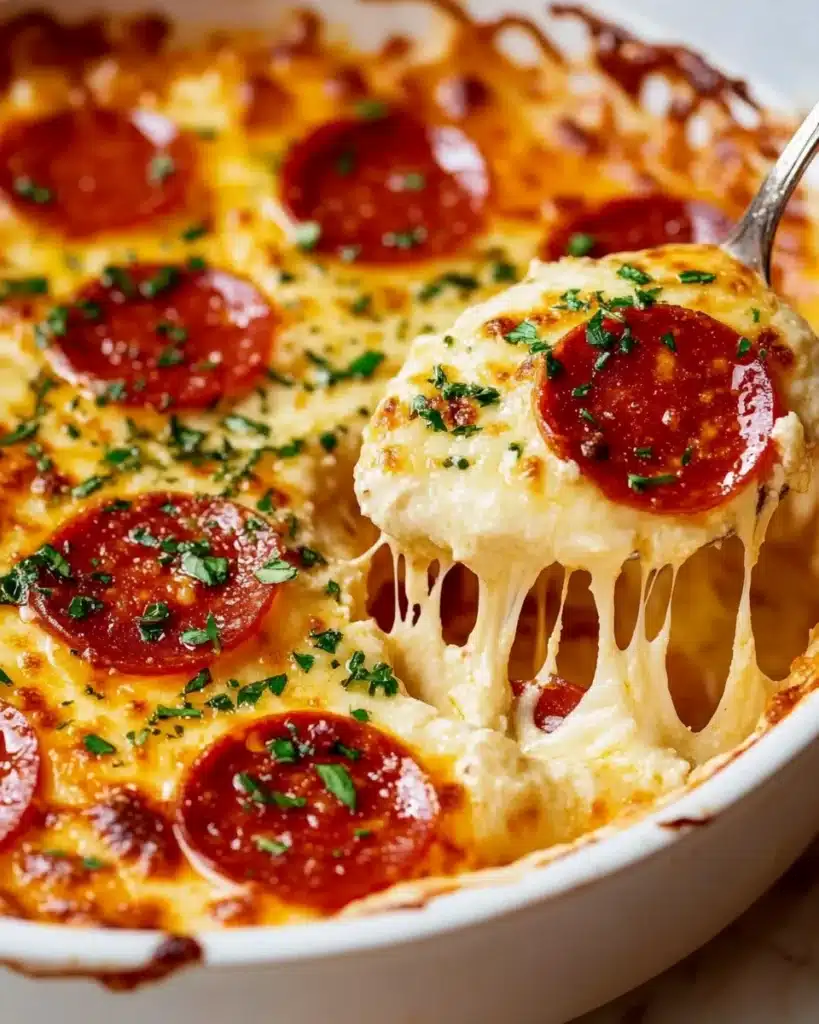 Pepperoni Pizza Dip Recipe