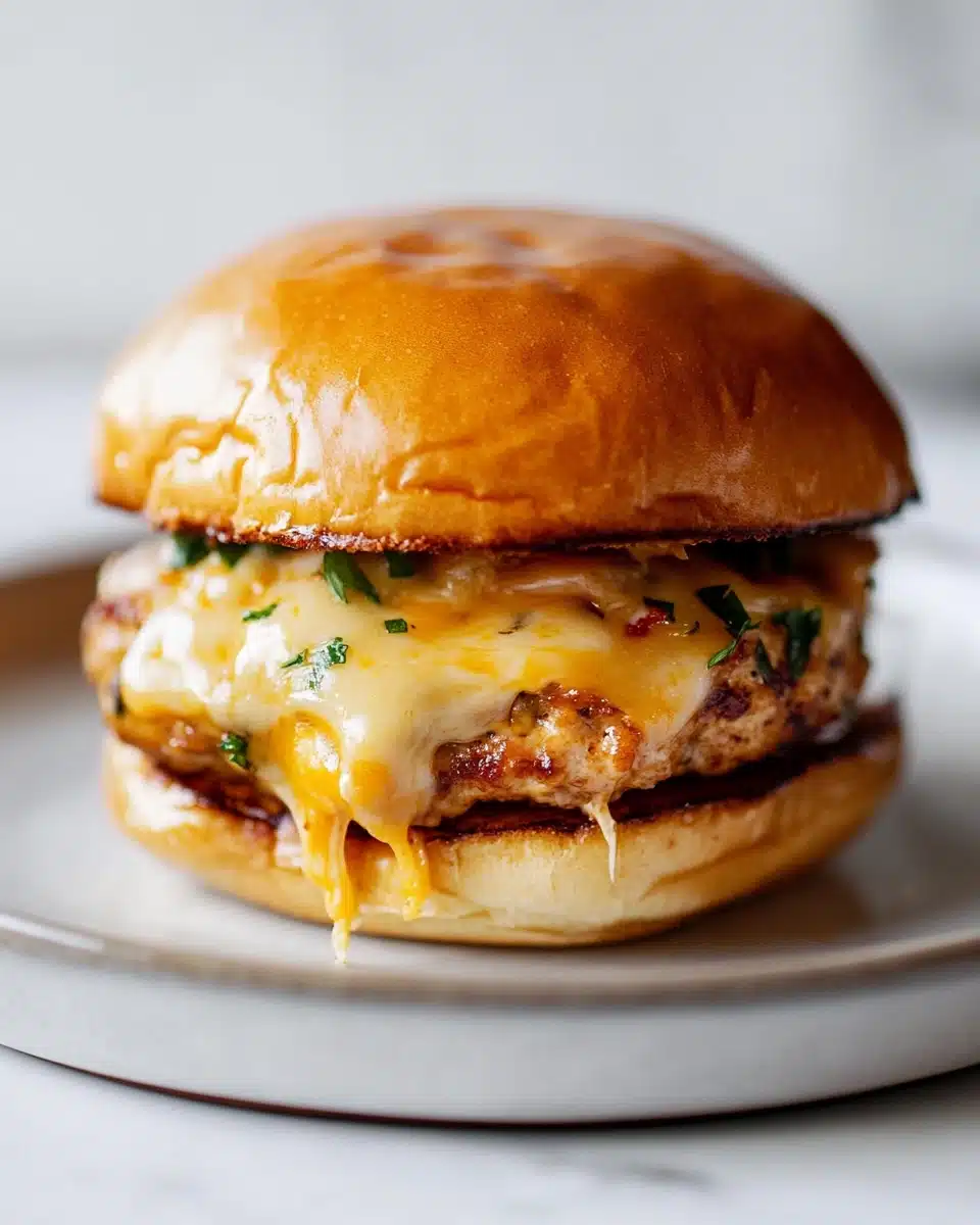 Smash Chicken Burger Deluxe Recipe