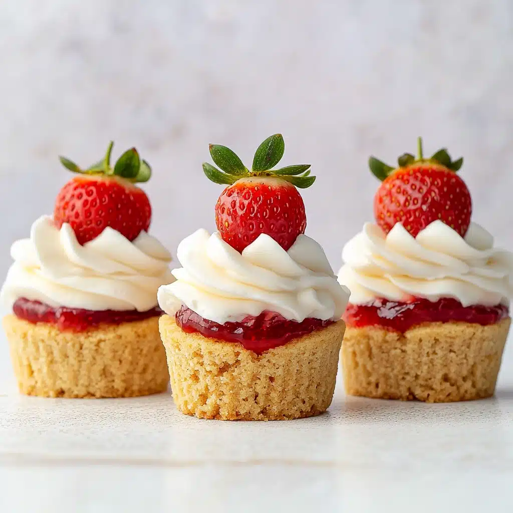 Strawberry Cheesecake Cookie Cup Delights Recipe - Recipe Image