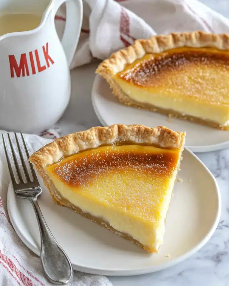 Buttermilk Bliss Pie Recipe