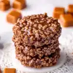 Chewy Caramel Chocolate Rice Krispie Treats Recipe