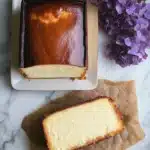 Loaf Pan Basque Cheesecake Recipe