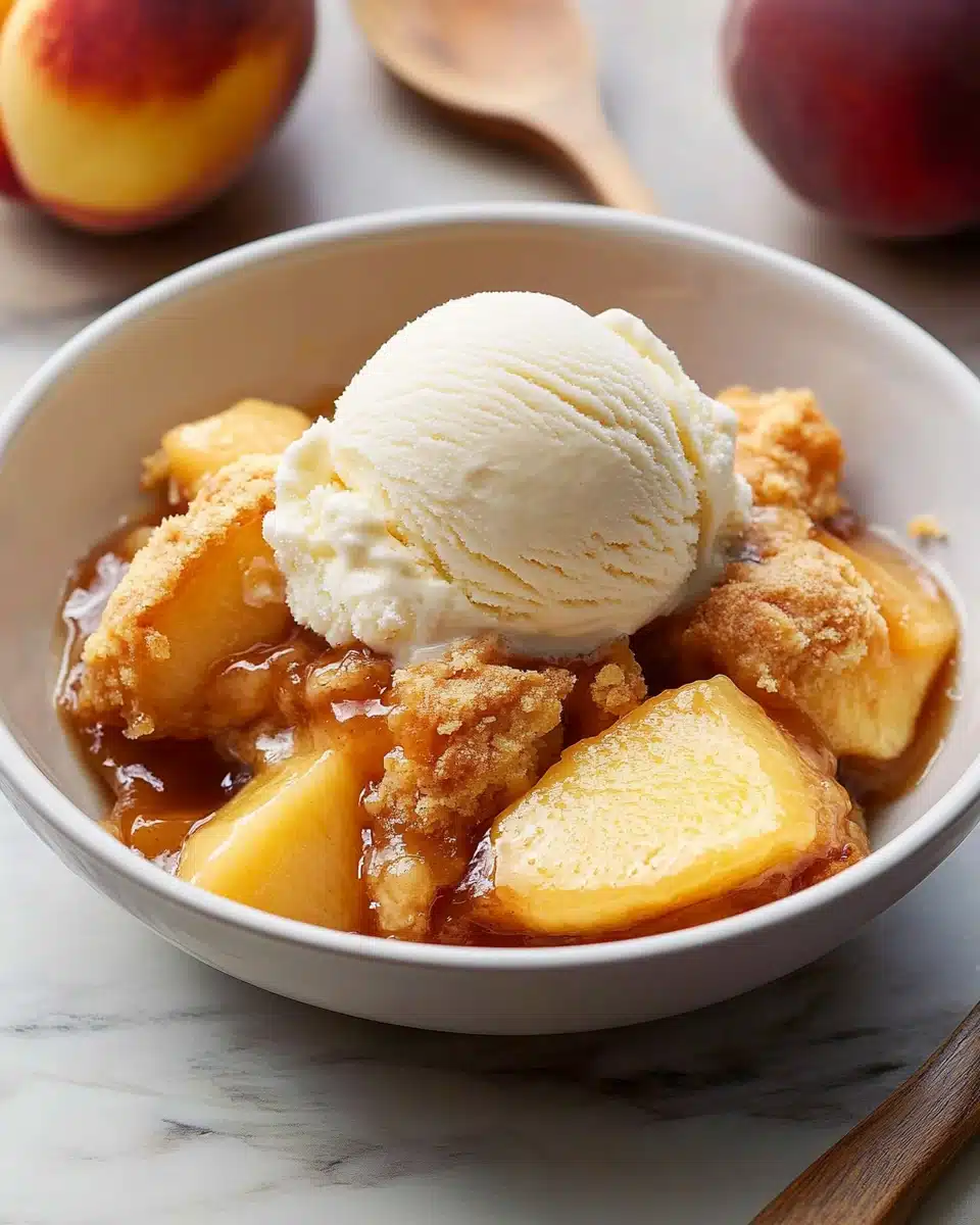 Peach Cobbler Delight Recipe