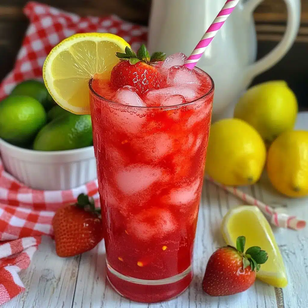 Southern Strawberry Sweet Tea Delight Recipe - Recipe Image