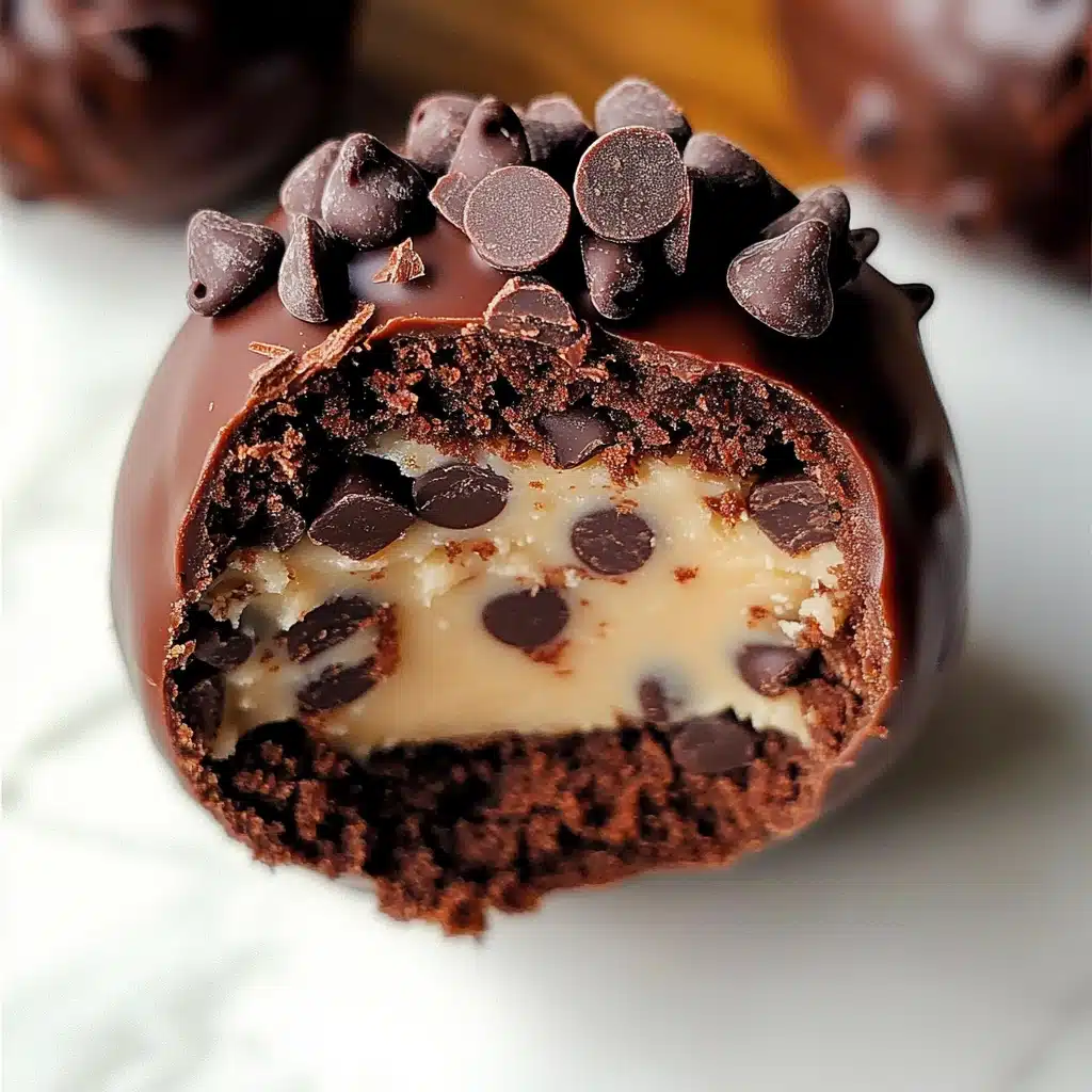 Brownie-Wrapped Cookie Dough Bombs Recipe - Recipe Image