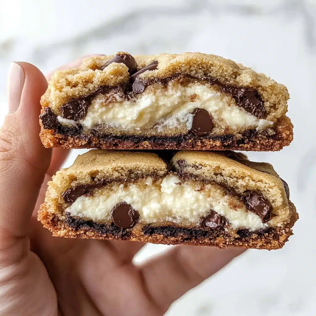 Cheesecake-Stuffed Chocolate Chip Cookie Bombs Recipe - Recipe Image