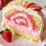 Strawberry Shortcake Swiss Roll Delight Recipe