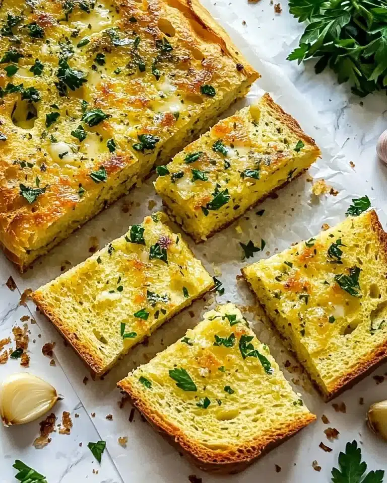 Ultimate Cheesy Garlic Bread Recipe