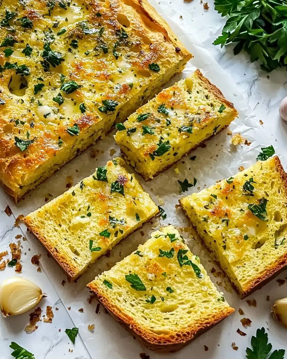 Ultimate Cheesy Garlic Bread Recipe