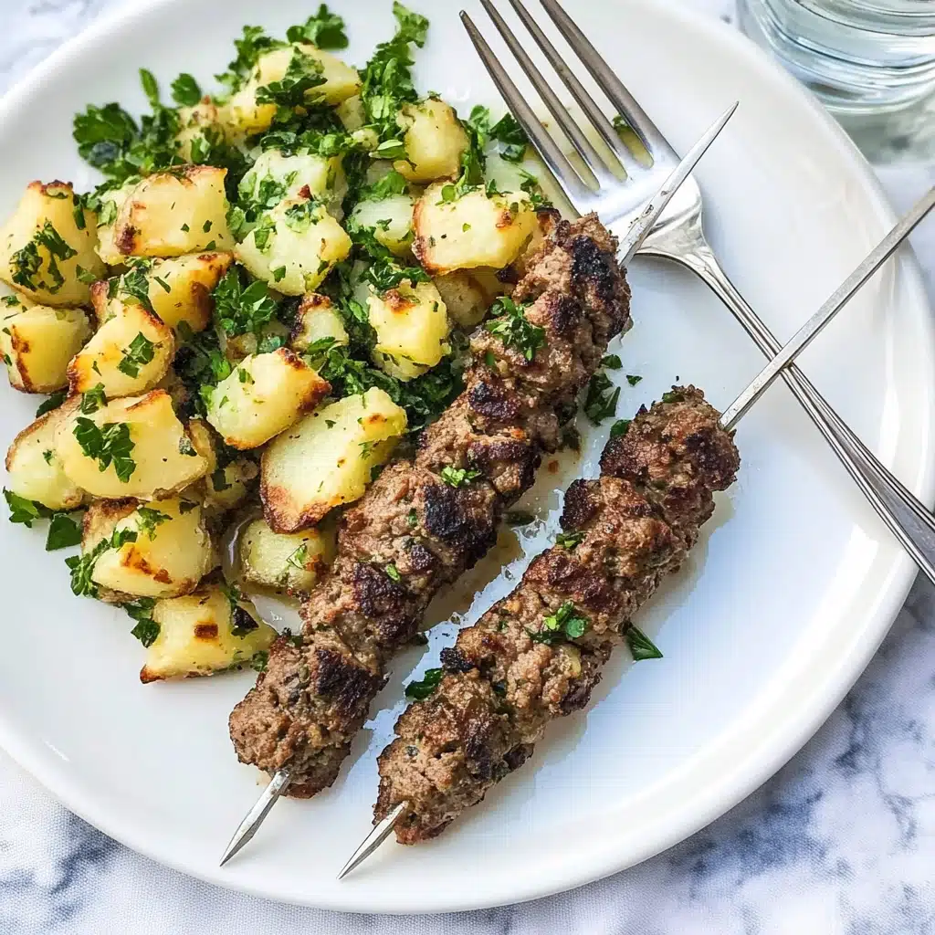 Succulent Kafta Kebabs Recipe - Recipe Image