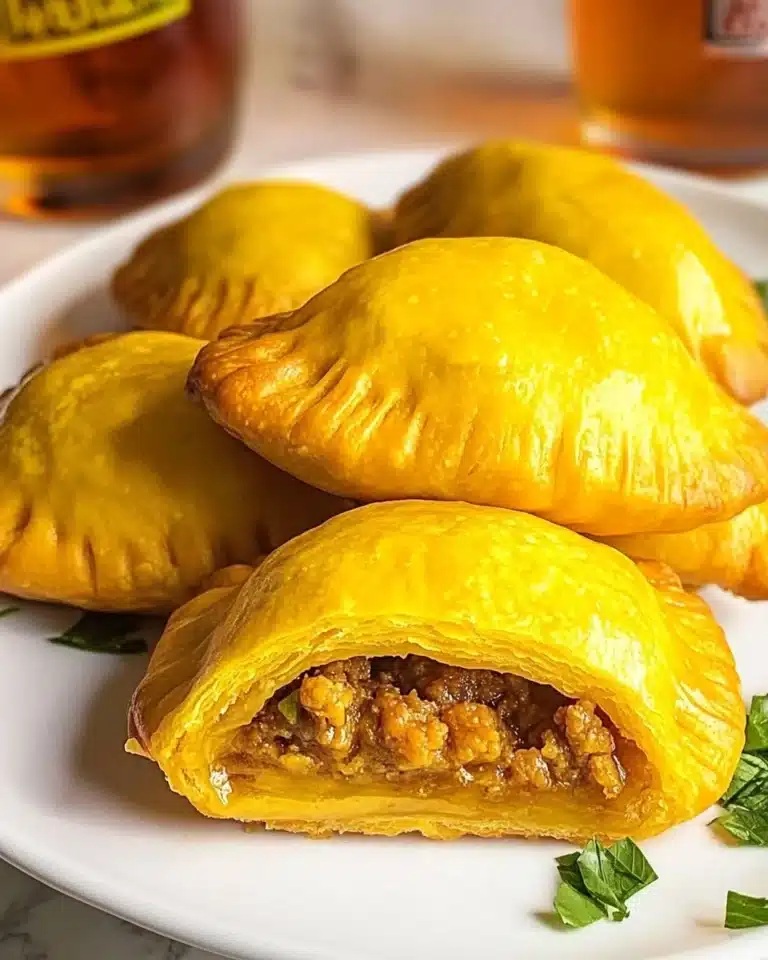 Savory Jamaican Beef Patties Recipe
