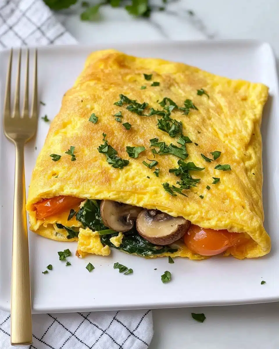 Veggie Omelet Recipe - Recipe Image