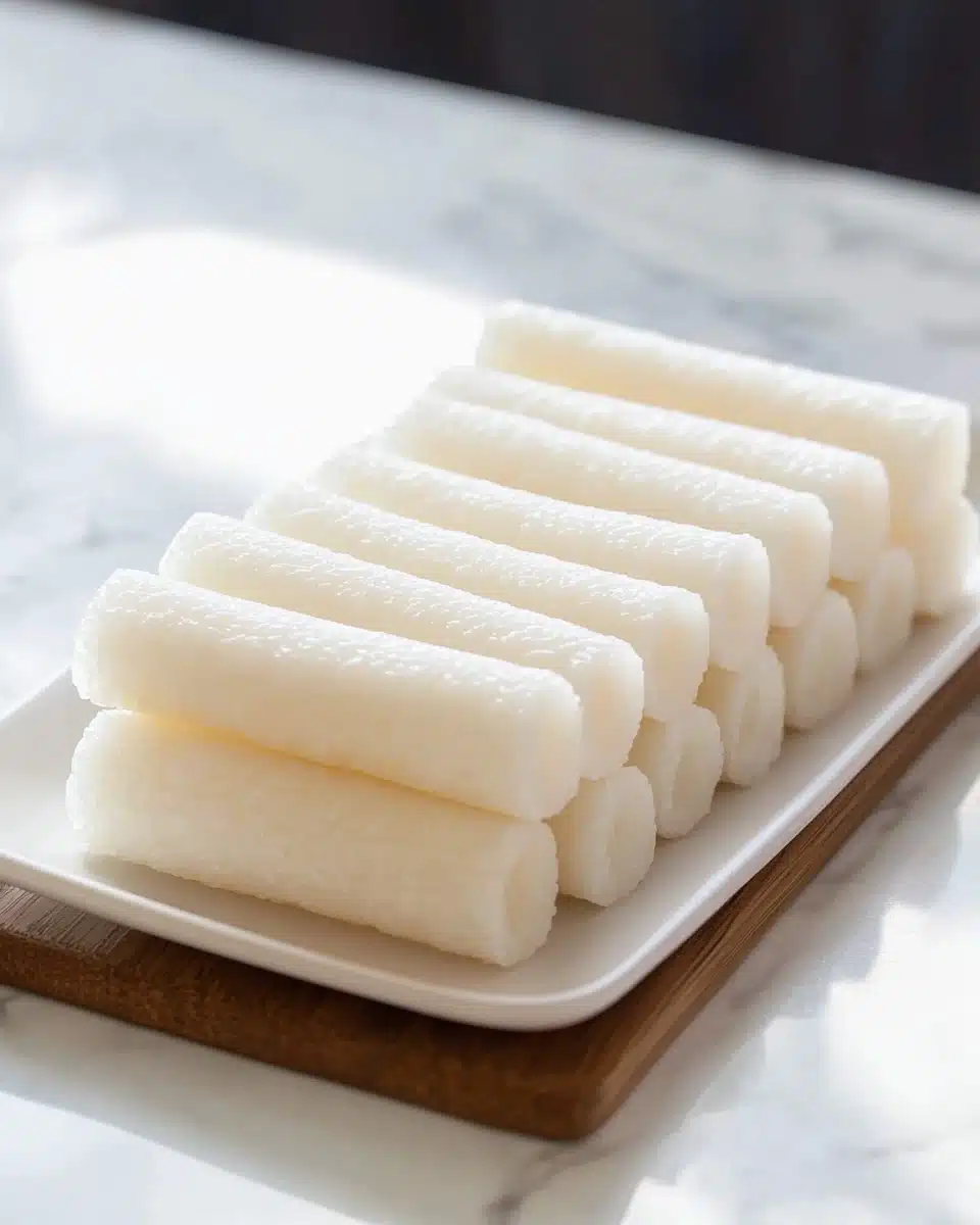 Garaetteok – Rice Cake Recipe - Recipe Image