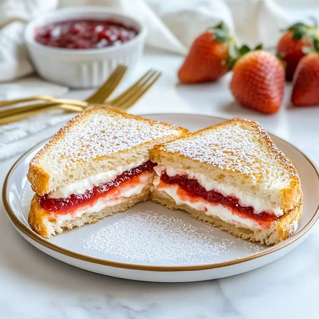 Strawberry Cheesecake French Toast Sandwiches Recipe - Recipe Image